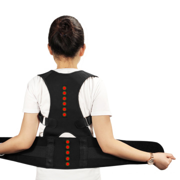 Magnetic Posture Back Support Corrector Providing Pain Relief From Back